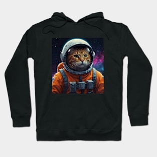 ATRONAUT CAT SPACE Hoodie